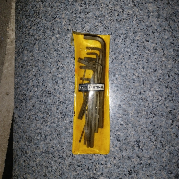 Vintage Craftsman-V- Series Allen Key Set - Picture 8 of 8